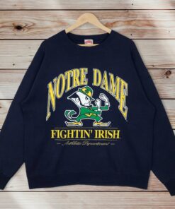 Vintage 90’s Nutmeg Notre Dame University Crewneck Sweatshirt