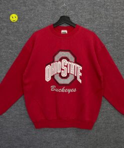 Vintage 90s Ohio State Buckeyes Sweatshirt Gifts For Fan
