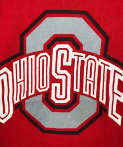 Vintage 90’s Ohio State Short Sleeve Sweatshirt OHIO STATE Raglan Sweatshirt Pullover