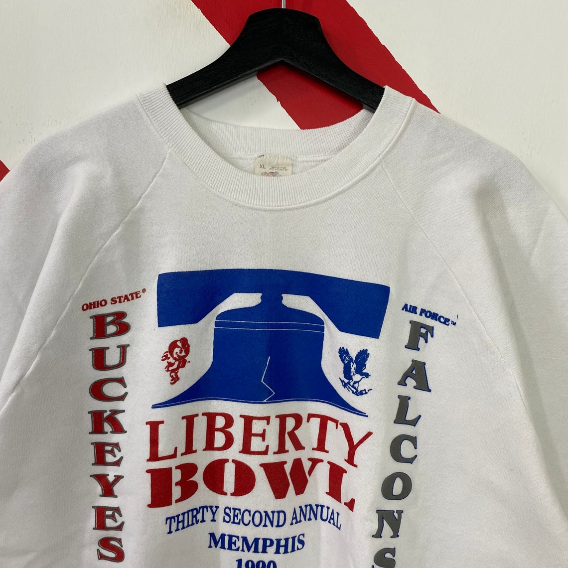 Vintage 90s Ohio State Sweatshirt Air Force Falcons Crewneck