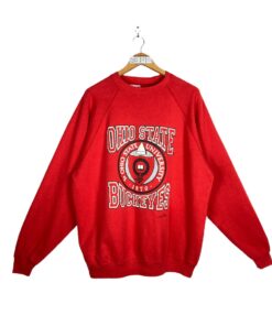 Vintage 90s Ohio State University Buckeyes NCAA Pullover Crewneck Full Size