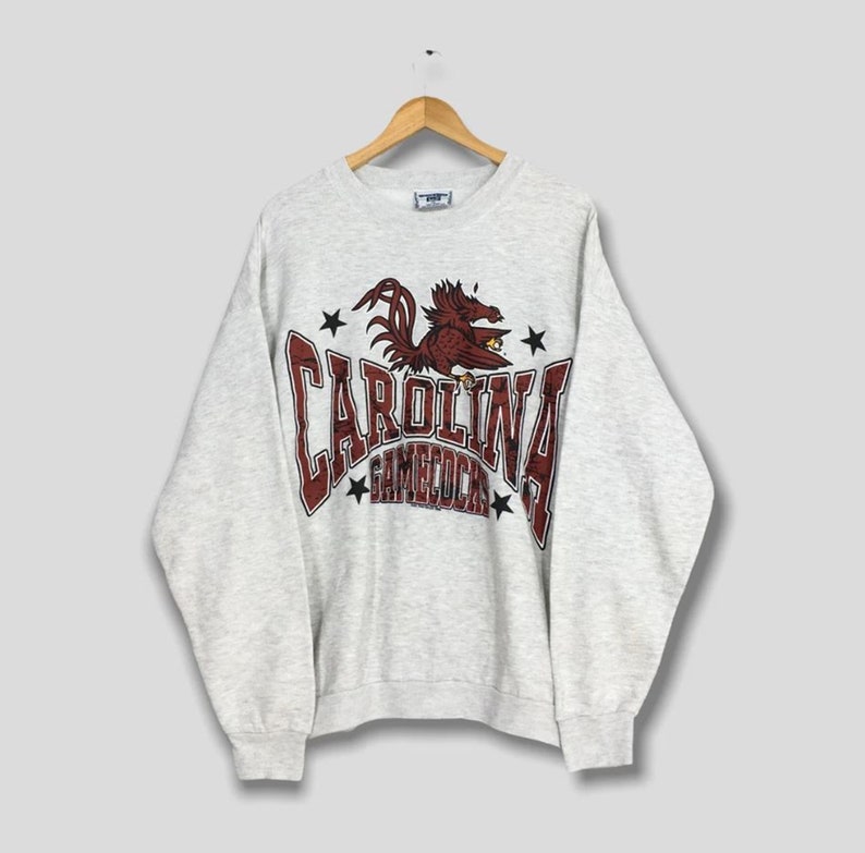 Vintage 90s South Carolina Gamecocks NCAA Sweatshirt Football South Carolina University Carolina Athletics Sweater Hoodie T Shirt