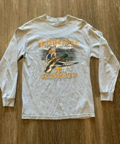 Vintage 90s Tennessee Volunteers Outdoorsman Duck Hunting Shirt Crewneck Sweatshirt Hoodie Reprinted