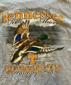 Vintage 90s Tennessee Volunteers Outdoorsman Duck Hunting Shirt Crewneck Sweatshirt Hoodie Reprinted