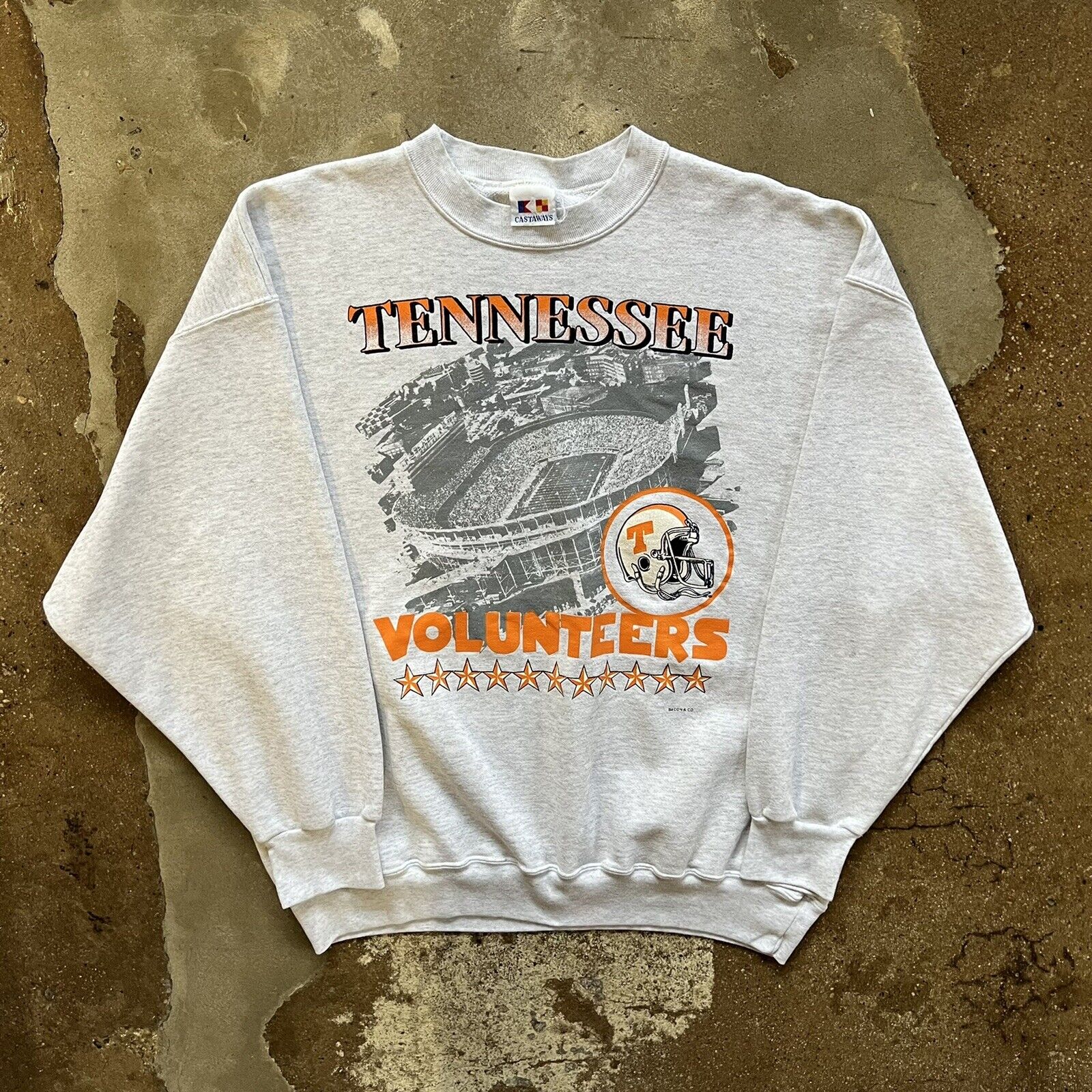 Vintage 90s Tennessee Volunteers Sweatshirt Fits Mens College Football Hoodie