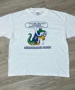 Vintage 90s UF Florida Gators Tshirt How Bout Them Gators Quarterback Sneek Sweatshirt