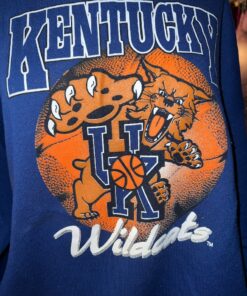 Vintage 90s UK University of Kentucky WIldcats Crewneck Sweatshirt, Kentucky Wildcats Shirt, Gift For Her, Gift For Him