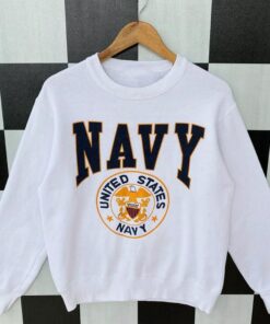 Vintage 90s United States Navy Sweatshirt, Jumper United States Navy Crewneck, Big Logo United States Navy Pullover Shirt