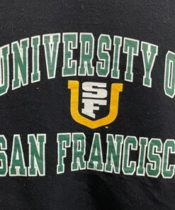 Vintage 90s University Of San Francisco Sweatshirt University College Sweater, Vintage Shirt, T shirt, Hoodie