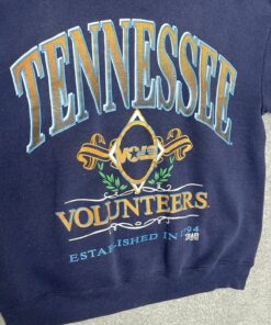 Vintage 90s University Of Tennessee Vols UT Sweatshirt Hoodie And T Shirt Reprinted