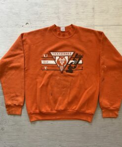 Vintage 90s University Of Tennessee Volunteers Vols Sweatshirt Hoodie Gifts For Fans