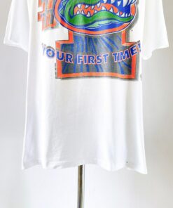 Vintage 90s University of Florida Gators T-shirt Sweatshirt Hoodie You Always Remember Your First Time