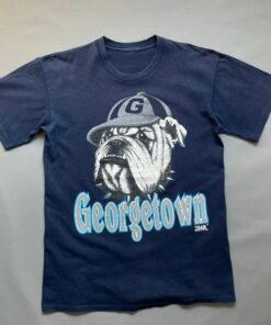 Vintage 90s University of Georgetown Hoyas Big Logo T-Shirt, Vintage 90s Sweatshirt, Shirt, Hoodie
