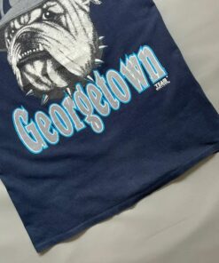 Vintage 90s University of Georgetown Hoyas Big Logo T-Shirt, Vintage 90s Sweatshirt, Shirt, Hoodie