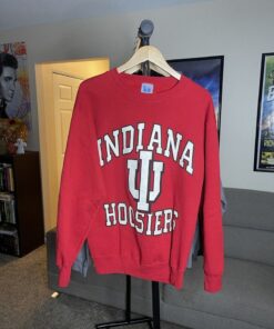 Vintage 90s University of Indiana Hoosiers Crewneck Sweatshirt, Vintage 90s T-shirt Hoodie