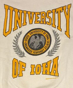 Vintage 90s University of Iowa Sweatshirt, Vintage 90s Shirt, T-shirt, Hoodie