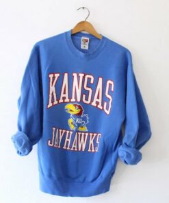 Vintage 90s University of Kansas Jayhawks Sweatshirt, Kansas Jayhawks Hoodie, Kansas Jayhawks Shirt,Gift For Her, Gift For Him