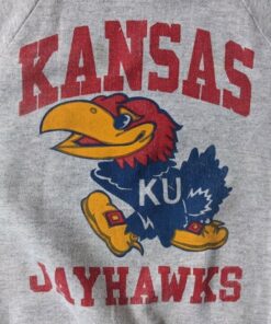 Vintage 90s University of Kansas Jayhawks Sweatshirt, Kansas Jayhawks Shirt, Gift For Her, Gift For Him