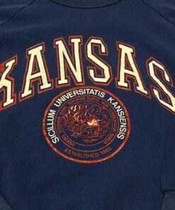 Vintage 90s University of Kansas Jayhawks Sweatshirt, Kansas Jayhawks Shirt, Vintage 90s Shirt, Gift For Her, Gift For Him