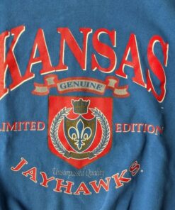 Vintage 90s University of Kansas Jayhawks Sweatshirt, Kansas Jayhawks Shirt, Vintage 90s Shirt, Gift For Her, Gift For Him, Jayhawks Sweater