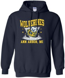 Vintage 90s University of Michigan Wolverines Crewneck Sweatshirt Hoodie Shirt