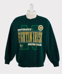 Vintage 90s University of Notre Dame Fighting Irish Sweatshirt