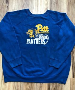 Vintage 90s University of Pittsburgh Panthers Crewneck Sweatshirt, Vintage Shirt, T shirt, Hoodie