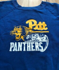 Vintage 90s University of Pittsburgh Panthers Crewneck Sweatshirt, Vintage Shirt, T shirt, Hoodie