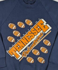 Vintage 90s University of Tennessee Volunteers Crewneck Sweatshirt Reprinted