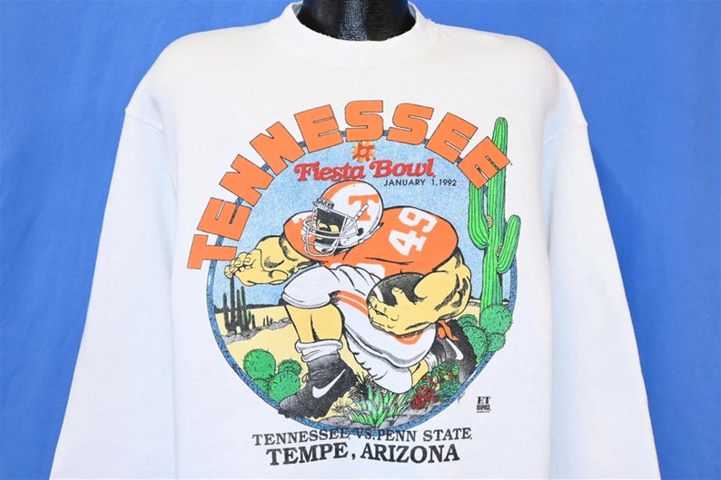 Vintage 90s University of Tennessee Volunteers Crewneck Sweatshirt, Retro Tennessee Crewneck Sweatshirt, University of Tennessee Shirts