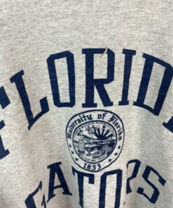 Vintage 90s Vintage Trashed Florida Gators Sweatshirt Pullover Hoodie