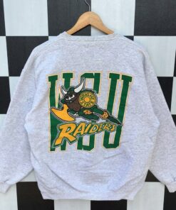 Vintage 90s Wright State University Sweatshirt T Shirt Gift For Her Him