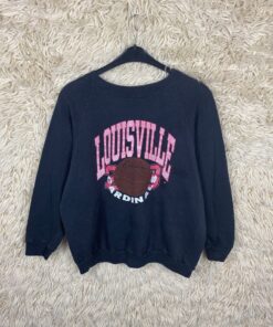 Vintage American Sweater Sweatshirt Pullover sportswear Basketball 80s 90s Cardinals Louisville
