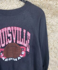 Vintage American Sweater Sweatshirt Pullover sportswear Basketball 80s 90s Cardinals Louisville