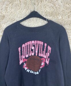 Vintage American Sweater Sweatshirt Pullover sportswear Basketball 80s 90s Cardinals Louisville