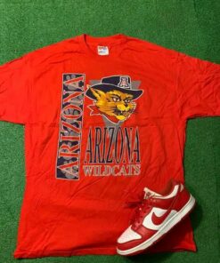 Vintage Arizona Wildcats Tee Shirt For Fan