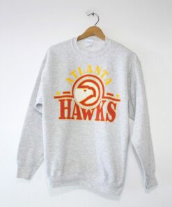 Vintage Atlanta Hawks University Basketball Sweatshirt