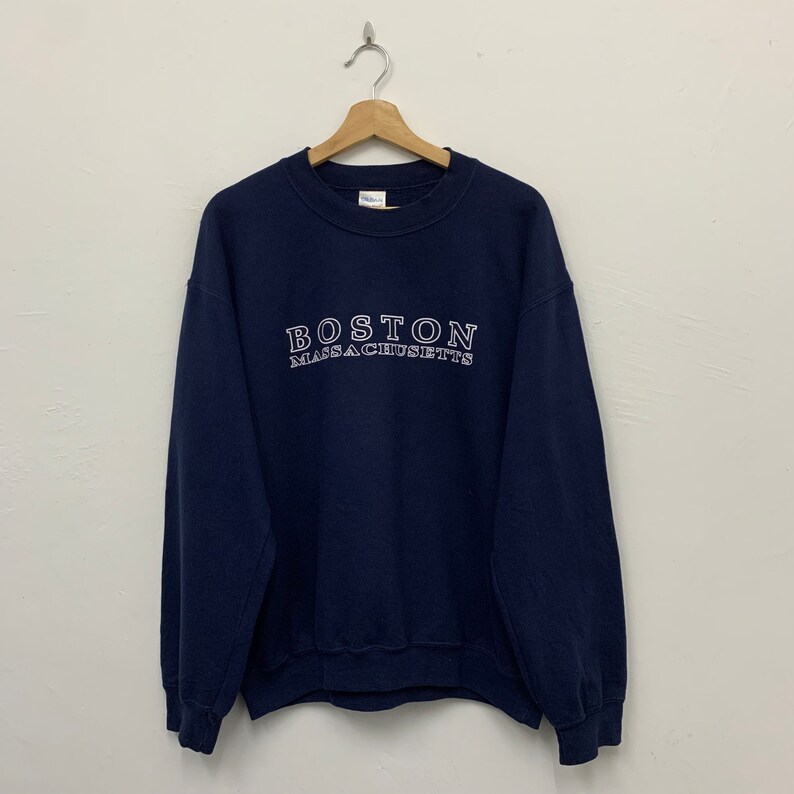 Vintage Boston Massachusetts Crewneck Sweatshirt