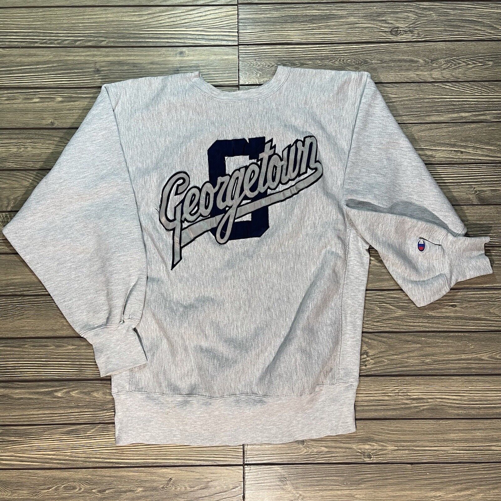 Vintage Champion Reverse Weave Georgetown University Sweatshirt