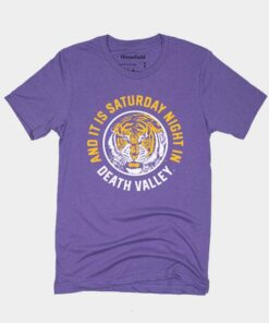 Vintage Death Valley LSU Football T-Shirt