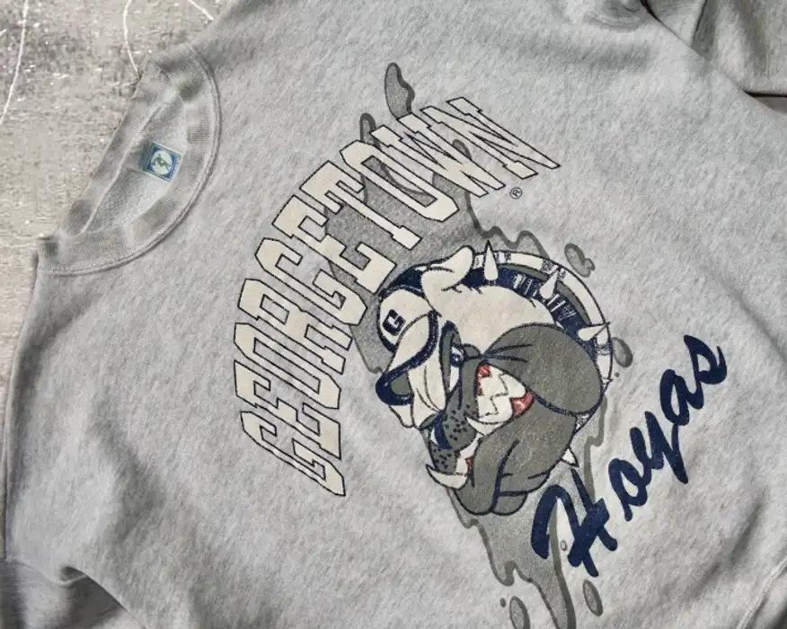 Vintage Distressed ‘Georgetown Hoyas’ Sweatshirt