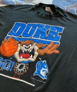 Vintage Duke Basketball Taz Looney Tunes Tee