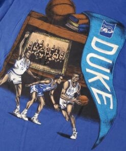Vintage Duke Blue Devils Basketball Tshirt Gifts For Football fans