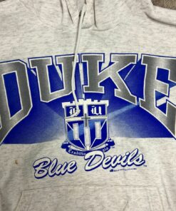 Vintage Duke Blue Devils Sweatshirt Hoodie 90s NCAA University Shirt