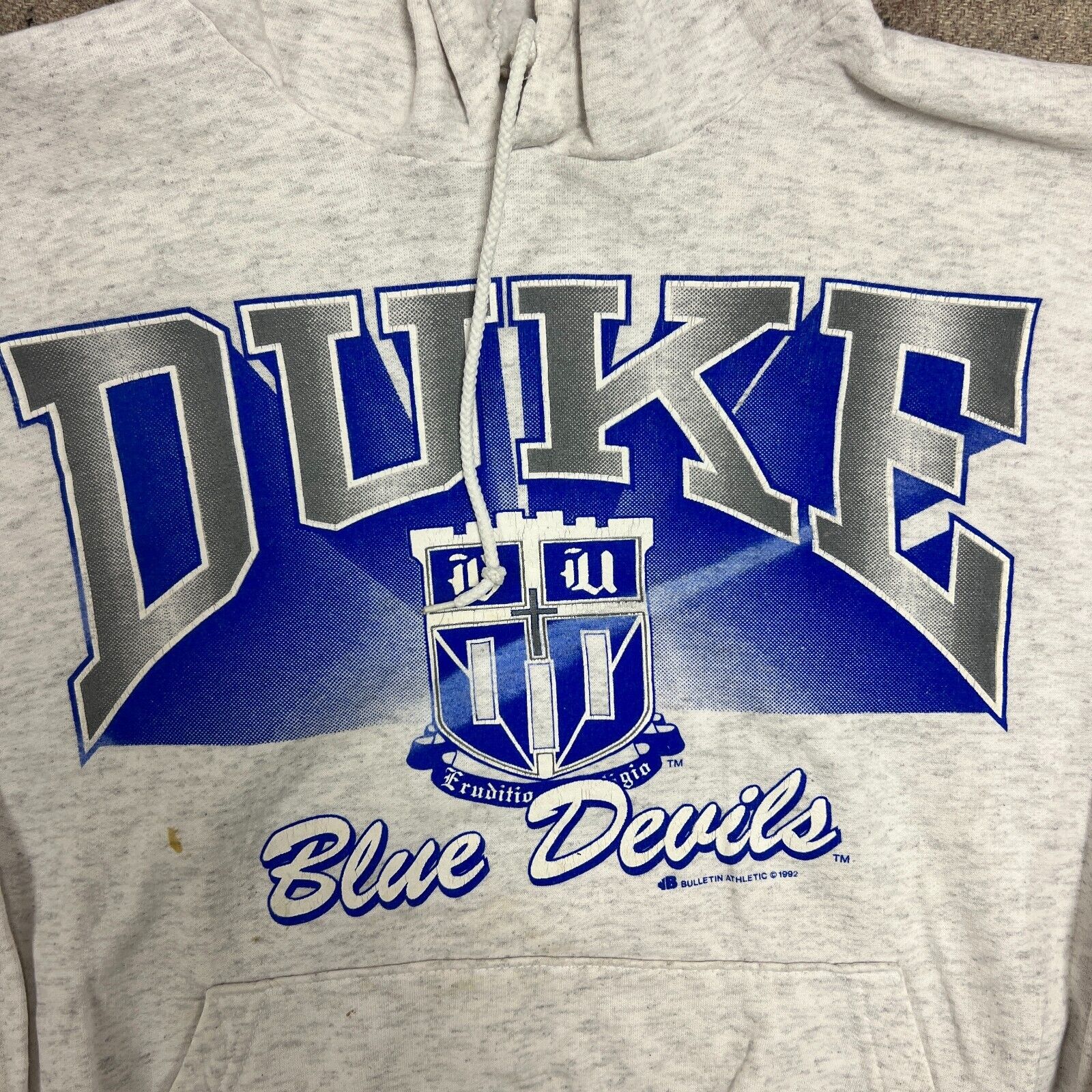 Vintage Duke Blue Devils Sweatshirt Hoodie 90s NCAA University Shirt