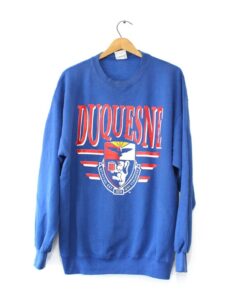 Vintage Duquesne University Dukes Sweatshirt XL