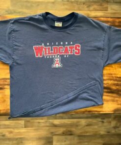 Vintage Faded 2000s Arizona Wildcats Tee Shirt