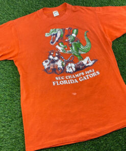 Vintage Florida Gators 1984 SEC Champs Shirt Crewneck Sweatshirt Hoodie Reprint