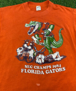 Vintage Florida Gators 1984 SEC Champs Shirt Crewneck Sweatshirt Hoodie Reprint