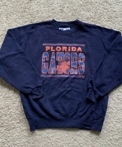 Vintage Florida Gators Athletics Starter Sweatshirt Blue Made In USA